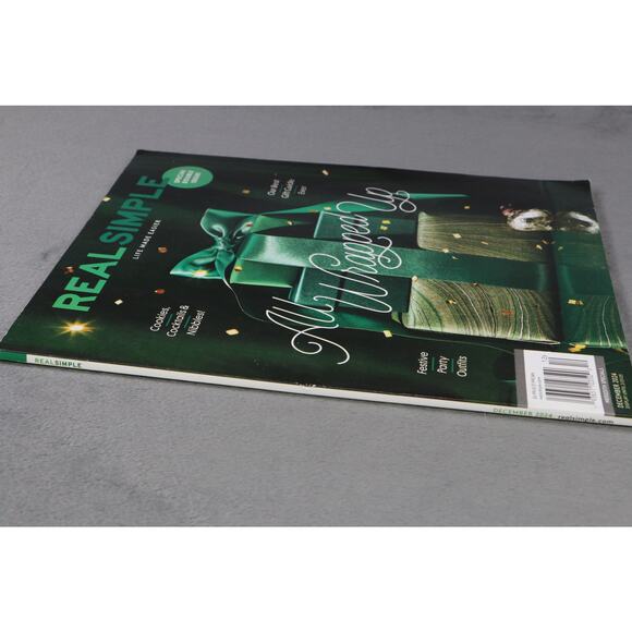 Real Simple Magazine December 2024 All Wrapped Up Holiday Gift Guide Festive - Picture 5 of 7